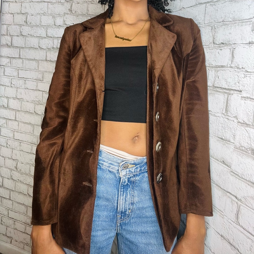 Vintage Velvet Blazer